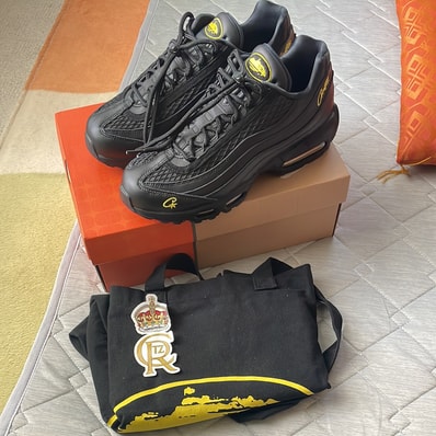 Corteiz × Nike Air Max 95 "Black and Tour Yellow"