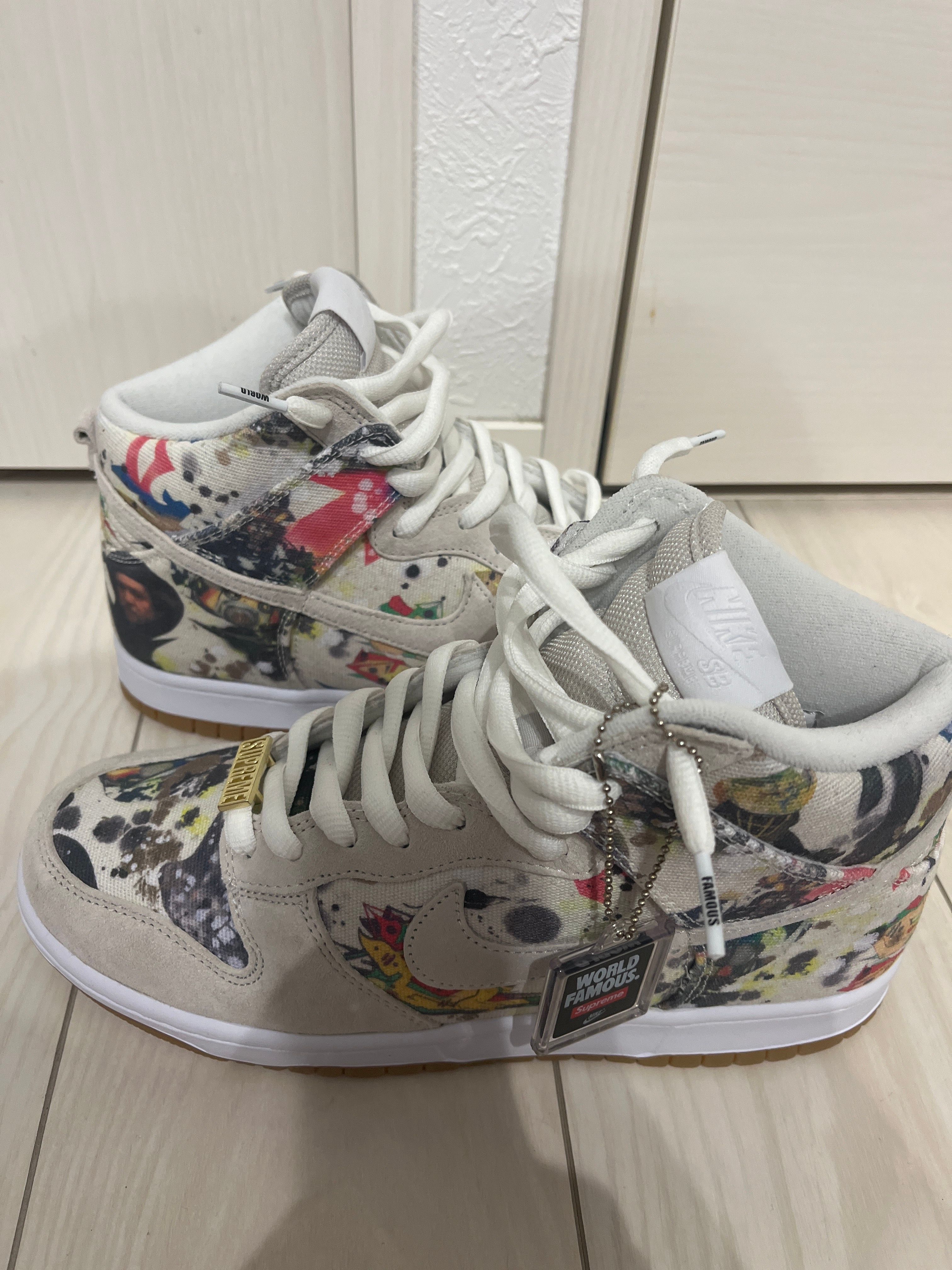 Supreme × Nike SB Dunk High "Rammellzee"