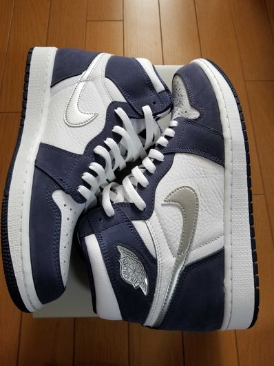 Nike Air Jordan 1 High OG CO.JP "White/Midnight Navy" (2020)(ブリーフケースなし)