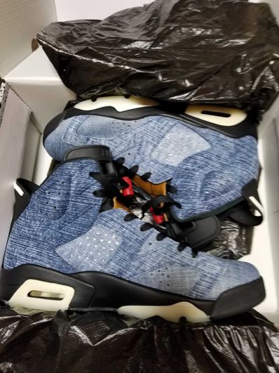 NIKE AIR JORDAN 6 "WASHED DENIM"