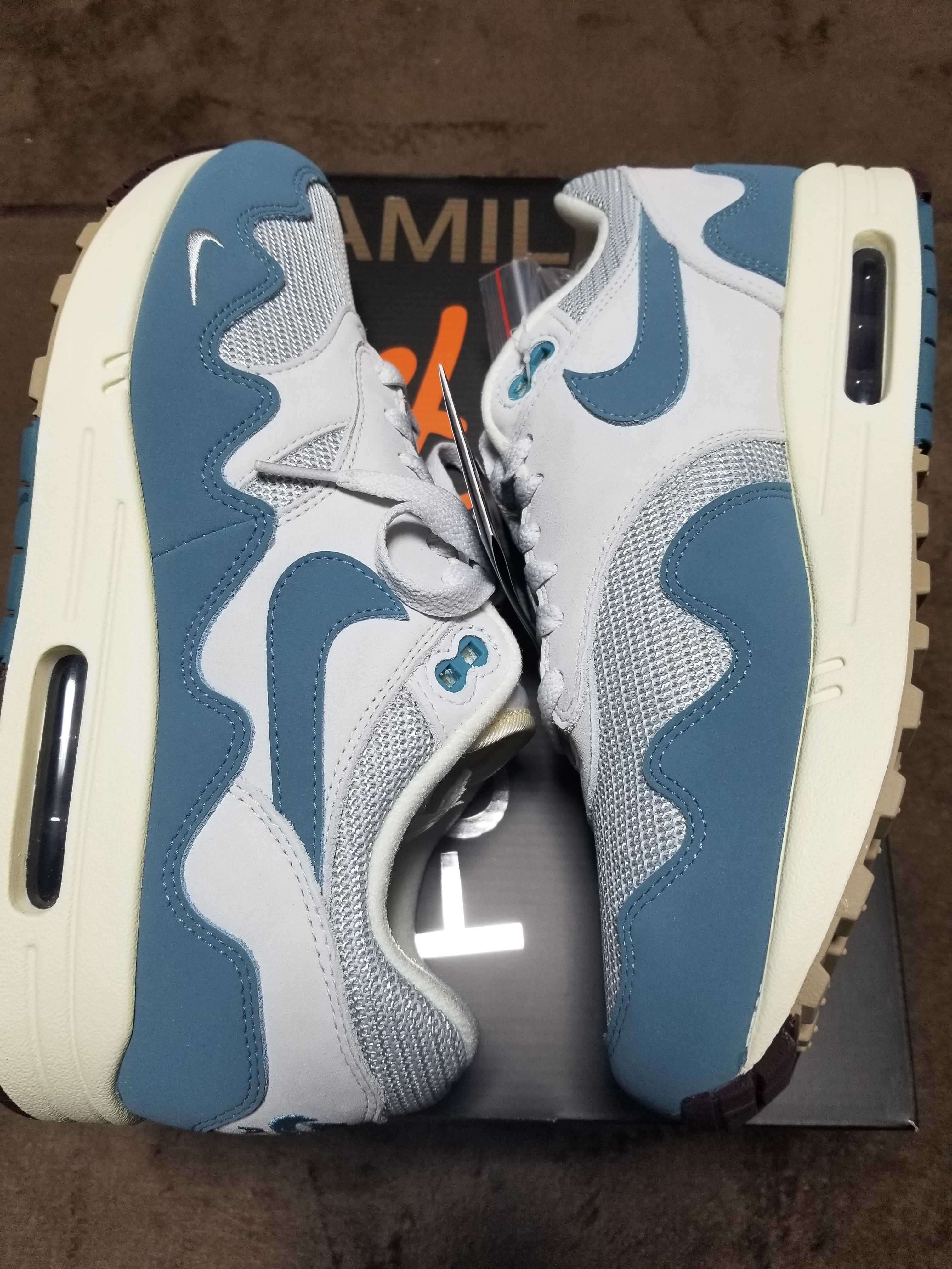 Patta × Nike Air Max 1 "Noise Aqua"