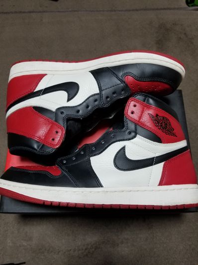 Nike Air Jordan 1 Retro High OG "Bred Toe"