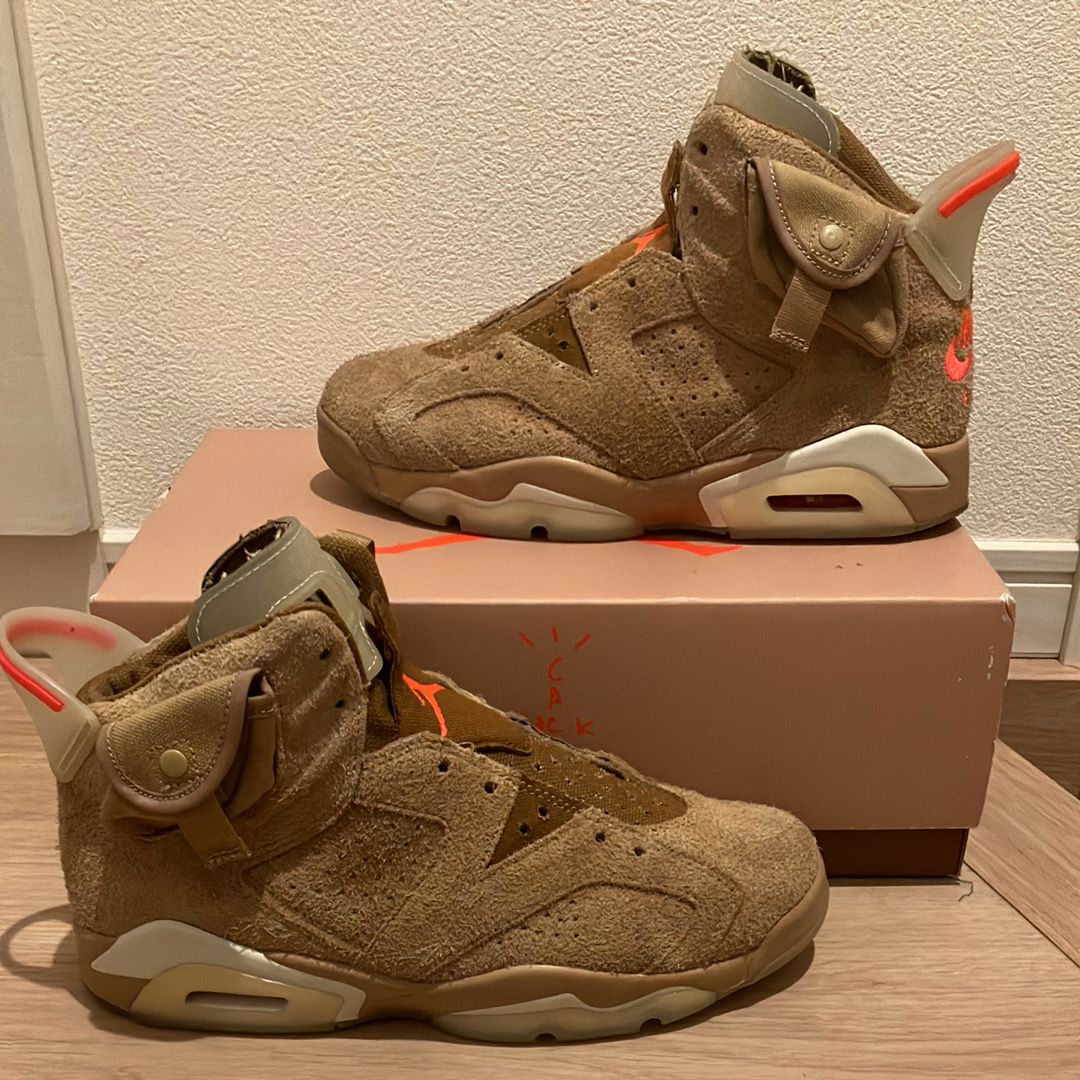 Travis Scott × Nike Air Jordan 6 "British Khaki"