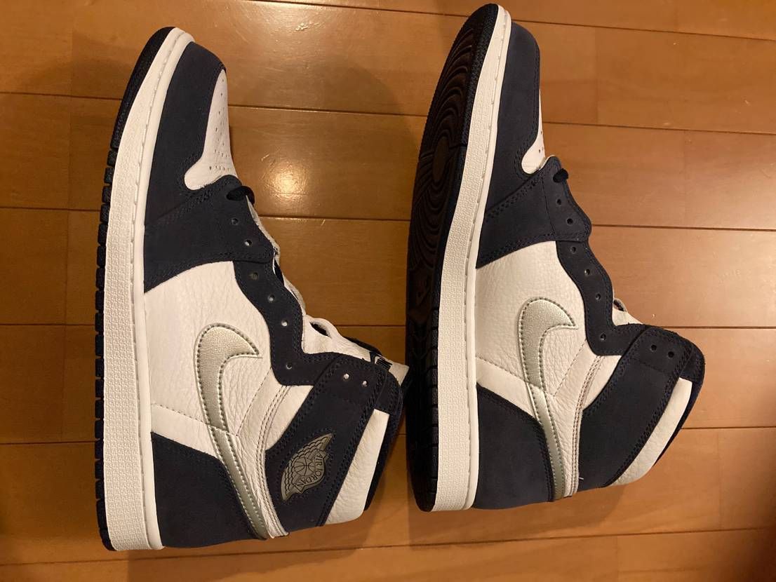 Nike Air Jordan 1 High OG CO.JP "White/Midnight Navy" (2020)(ブリーフケースなし)