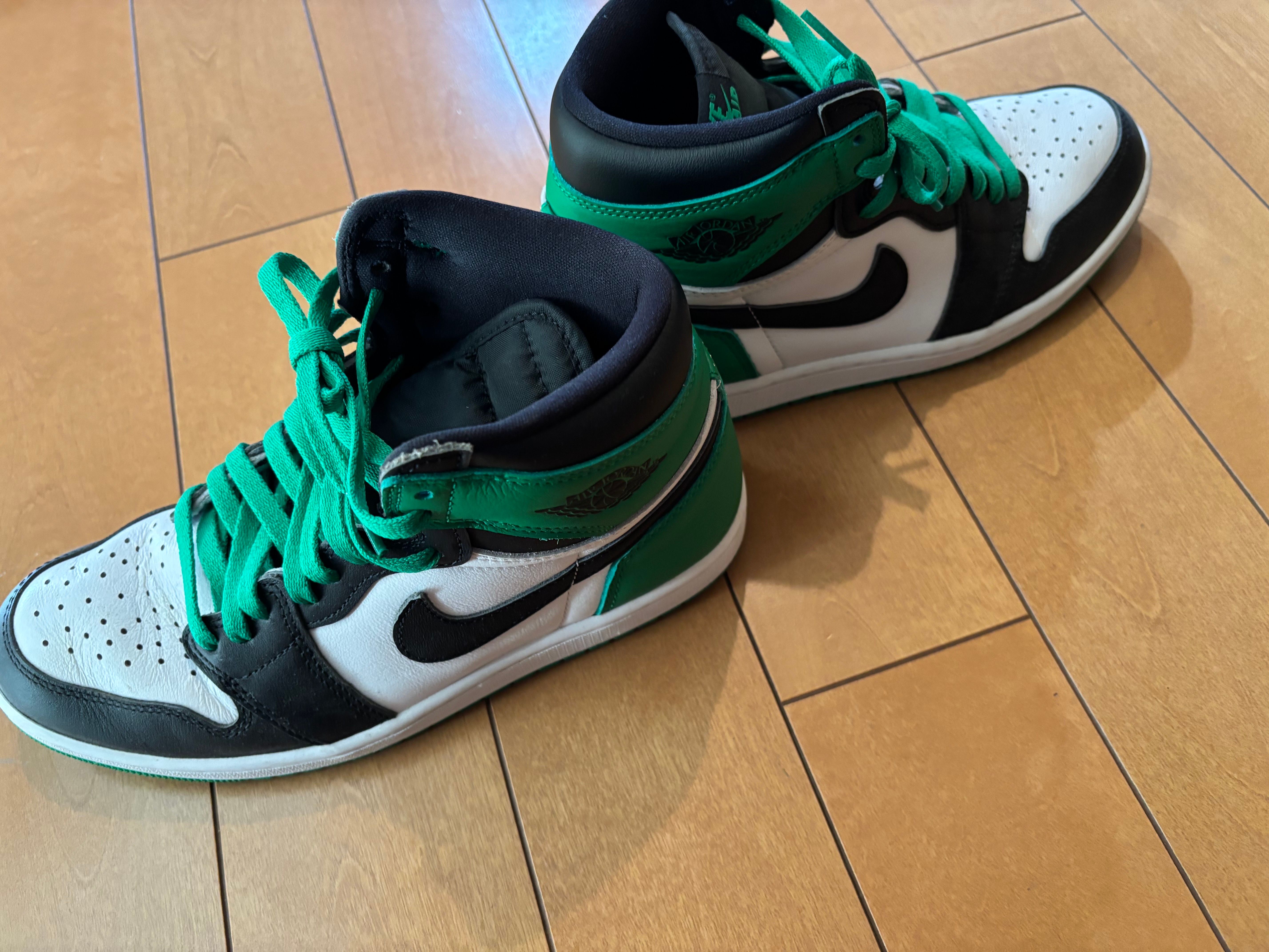 Nike Air Jordan 1 Retro High OG "Celtics/Black and Lucky Green" (2023)