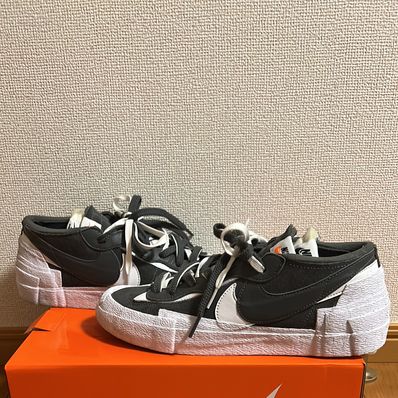 Sacai × Nike Blazer Low "Iron Grey"