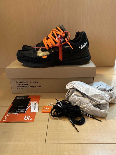 Off-White × Nike Air Presto "Black"
