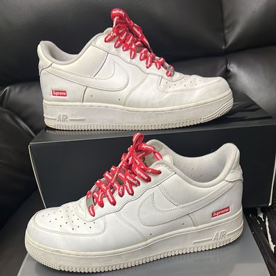 Supreme × Nike Air Force 1 Low "White"