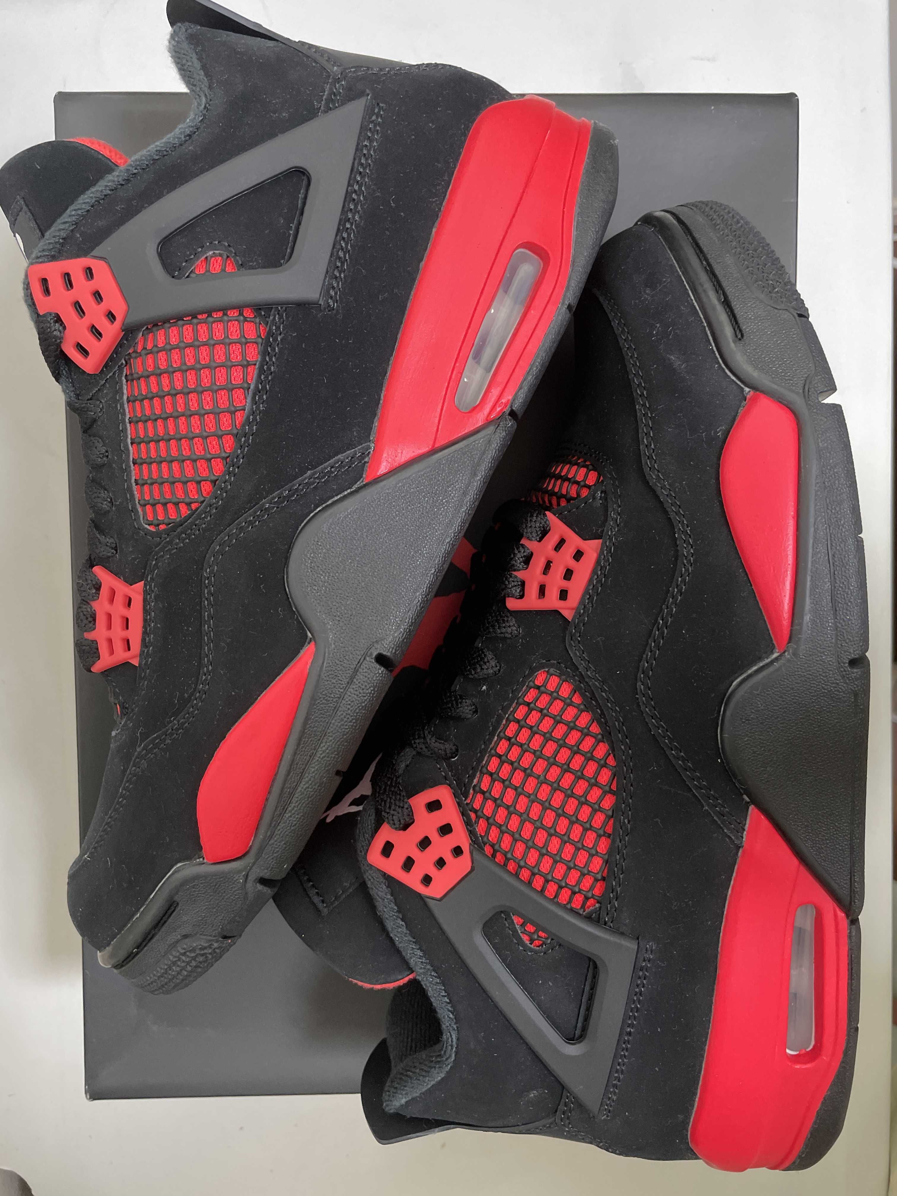 Nike Air Jordan 4 "Red Thunder/Crimson"