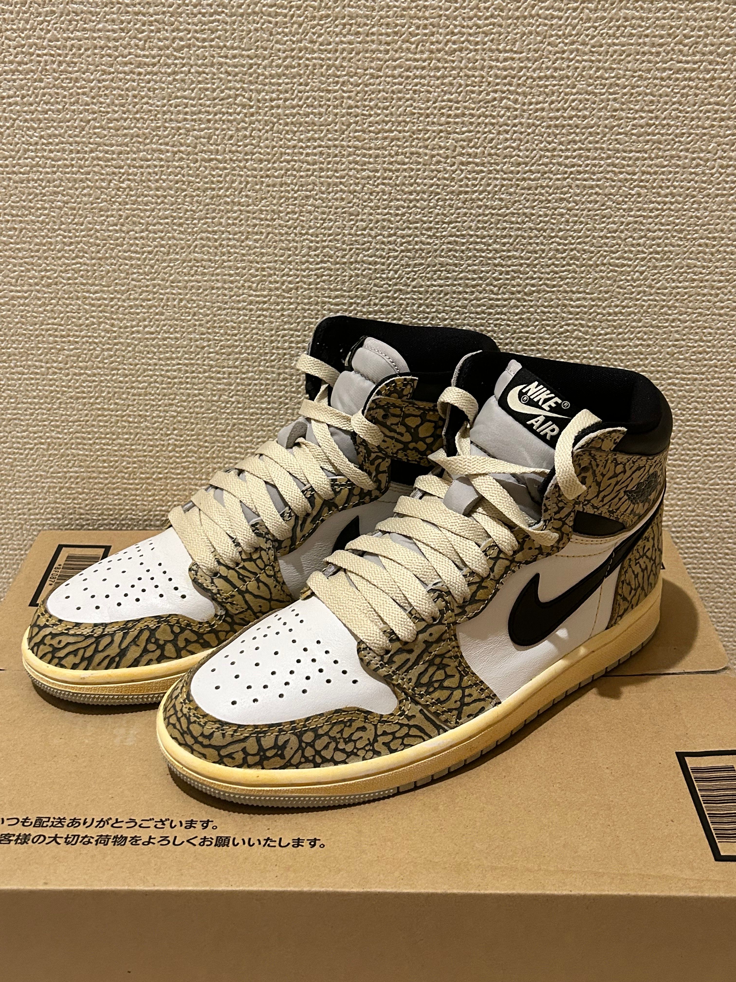Nike Air Jordan 1 High OG "White Cement/Safari"
