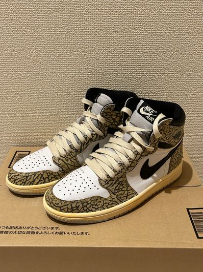 Nike Air Jordan 1 High OG "White Cement/Safari"