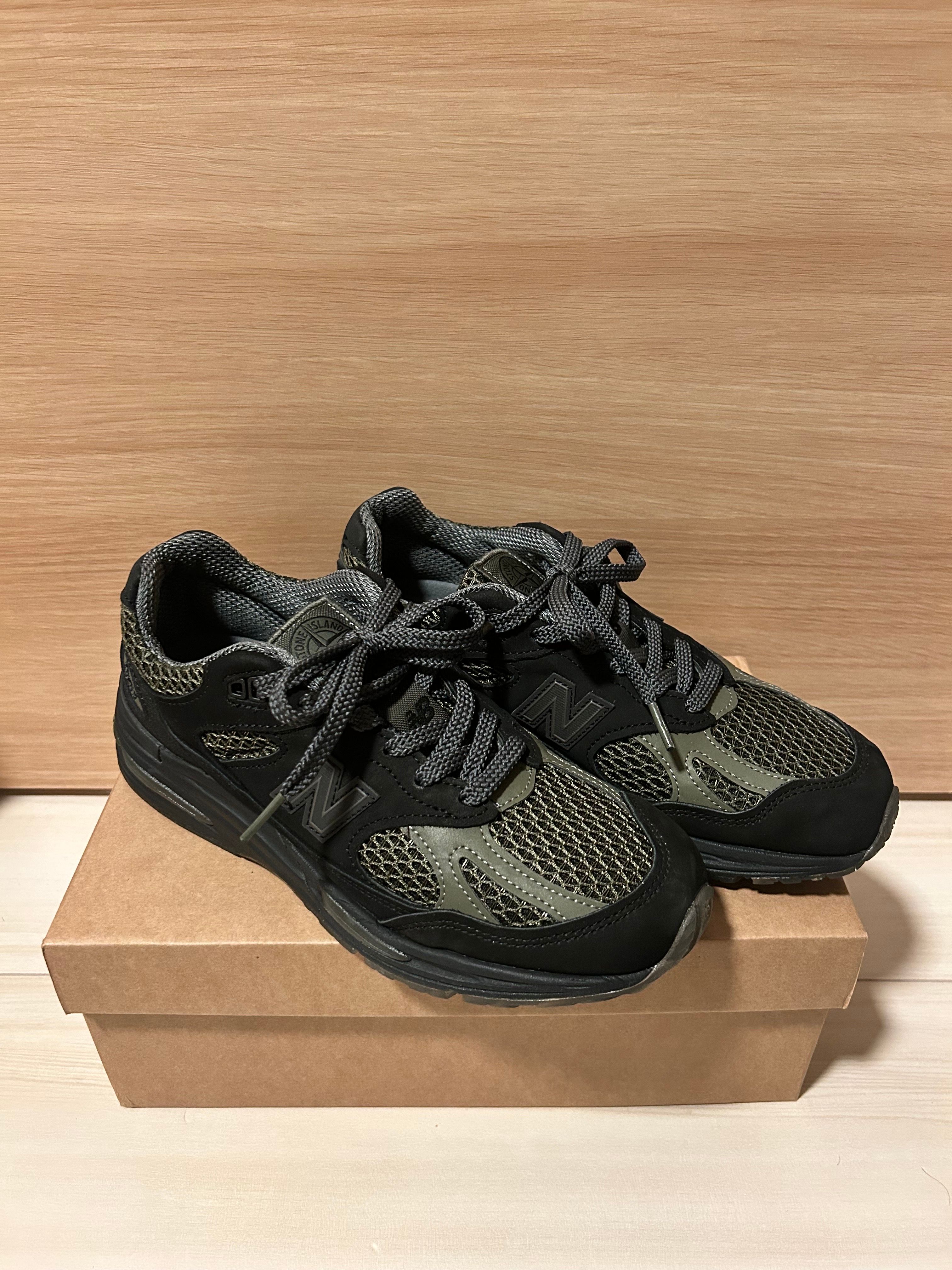 Stone Island × New Balance 991V2 "Black"