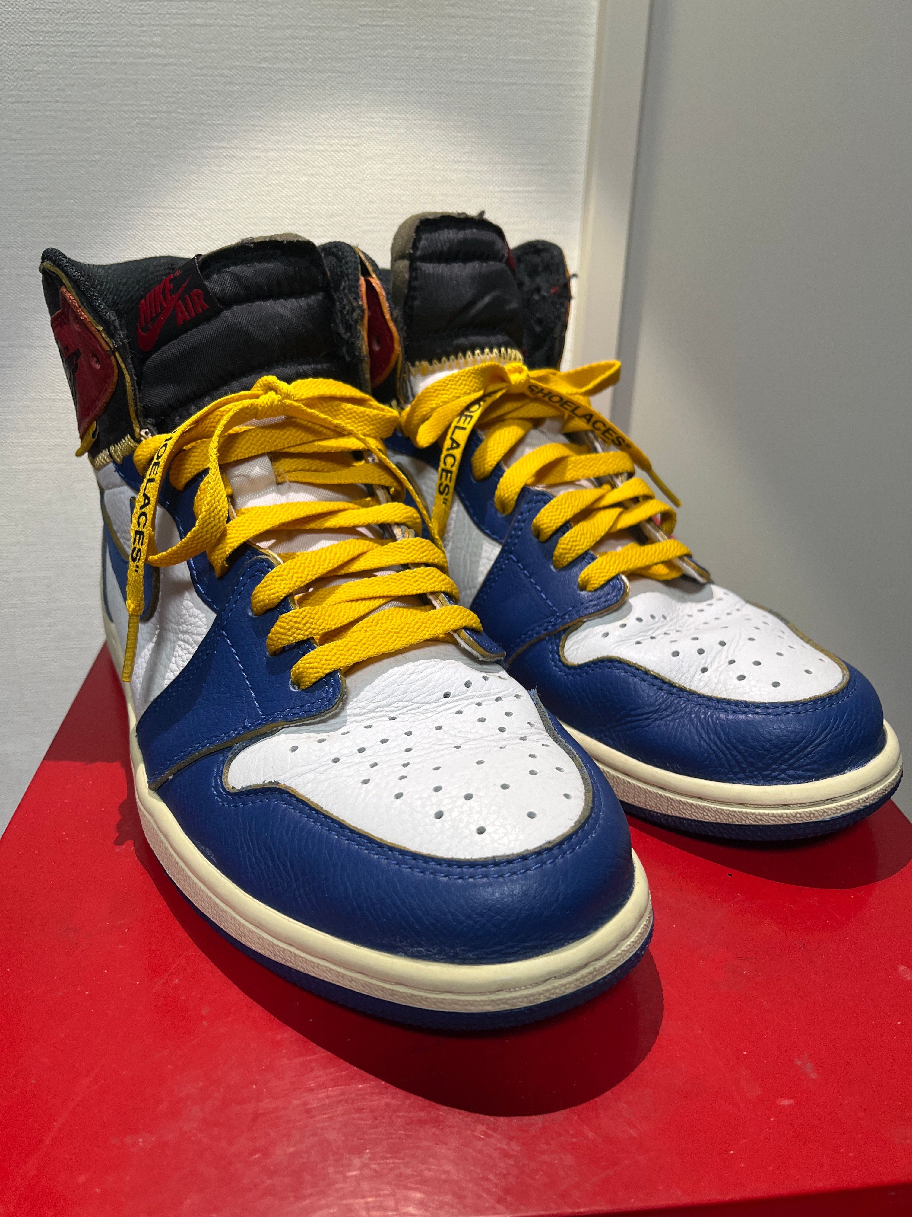 Union × Nike Air Jordan 1 Retro High OG NRG "Storm Blue/Varsity Red"