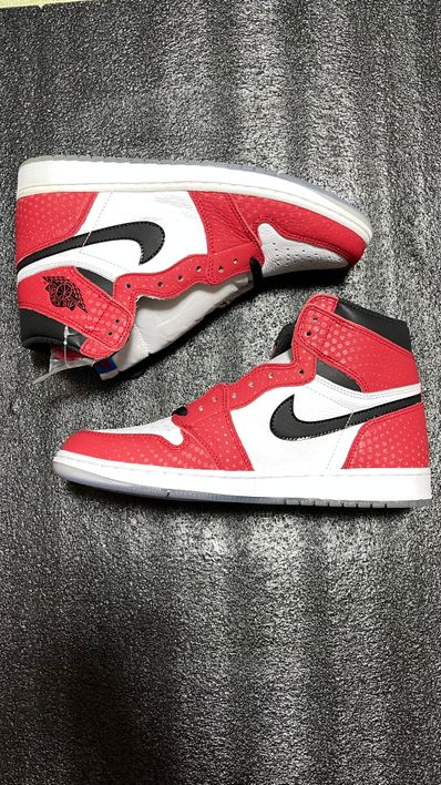 Spiderman × Nike Air Jordan 1 Origin Story "Gym Red/White/Photo Blue/Black"