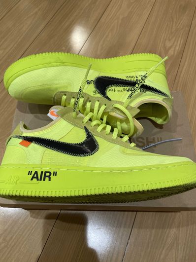 Off-White × Nike Air Force 1 Low "Volt"
