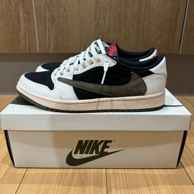 Travis Scott × Nike Women's Air Jordan 1 Low OG "Medium Olive"