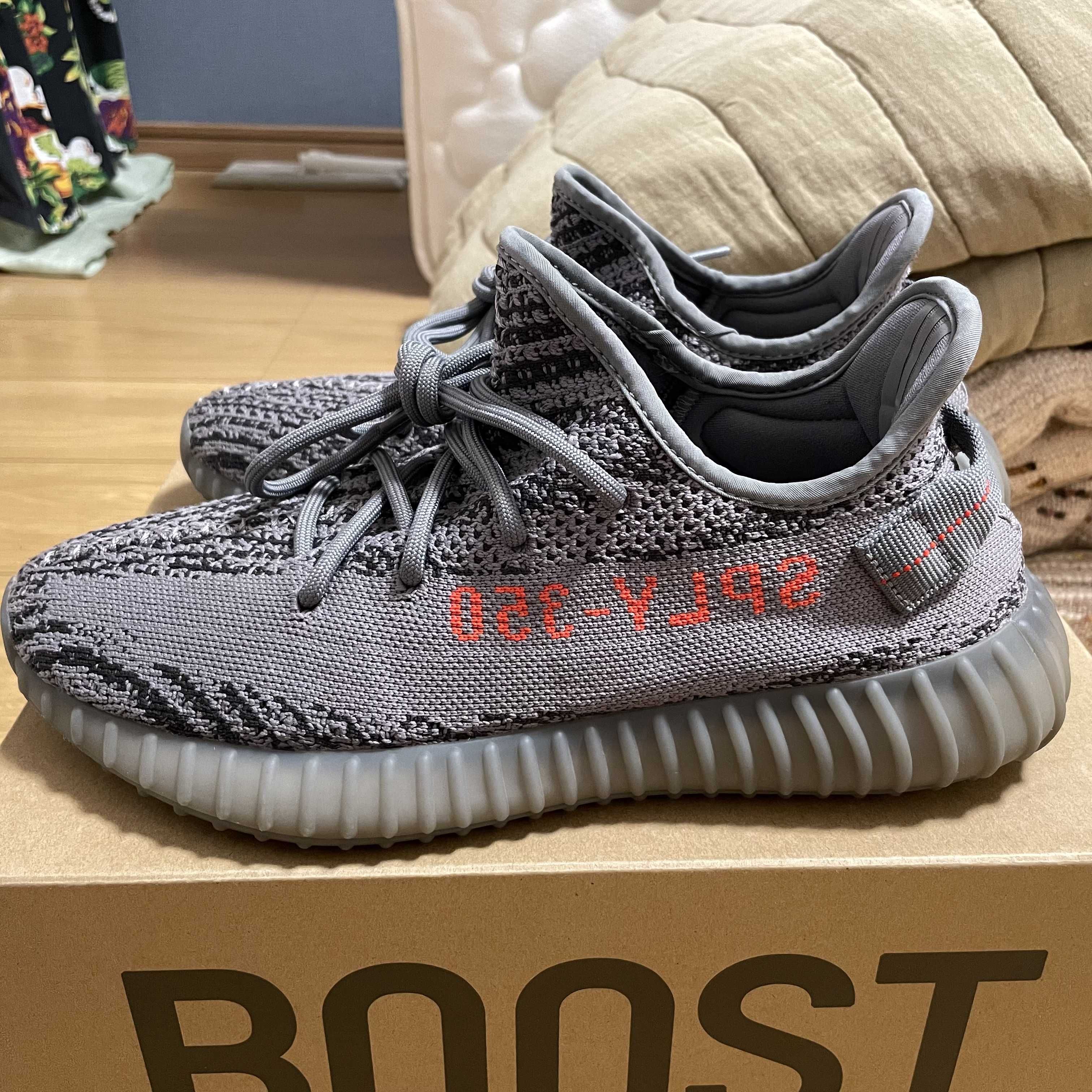 adidas Yeezy Boost 350 V2 "Grey/Bold Orange/DGH Solid Grey"