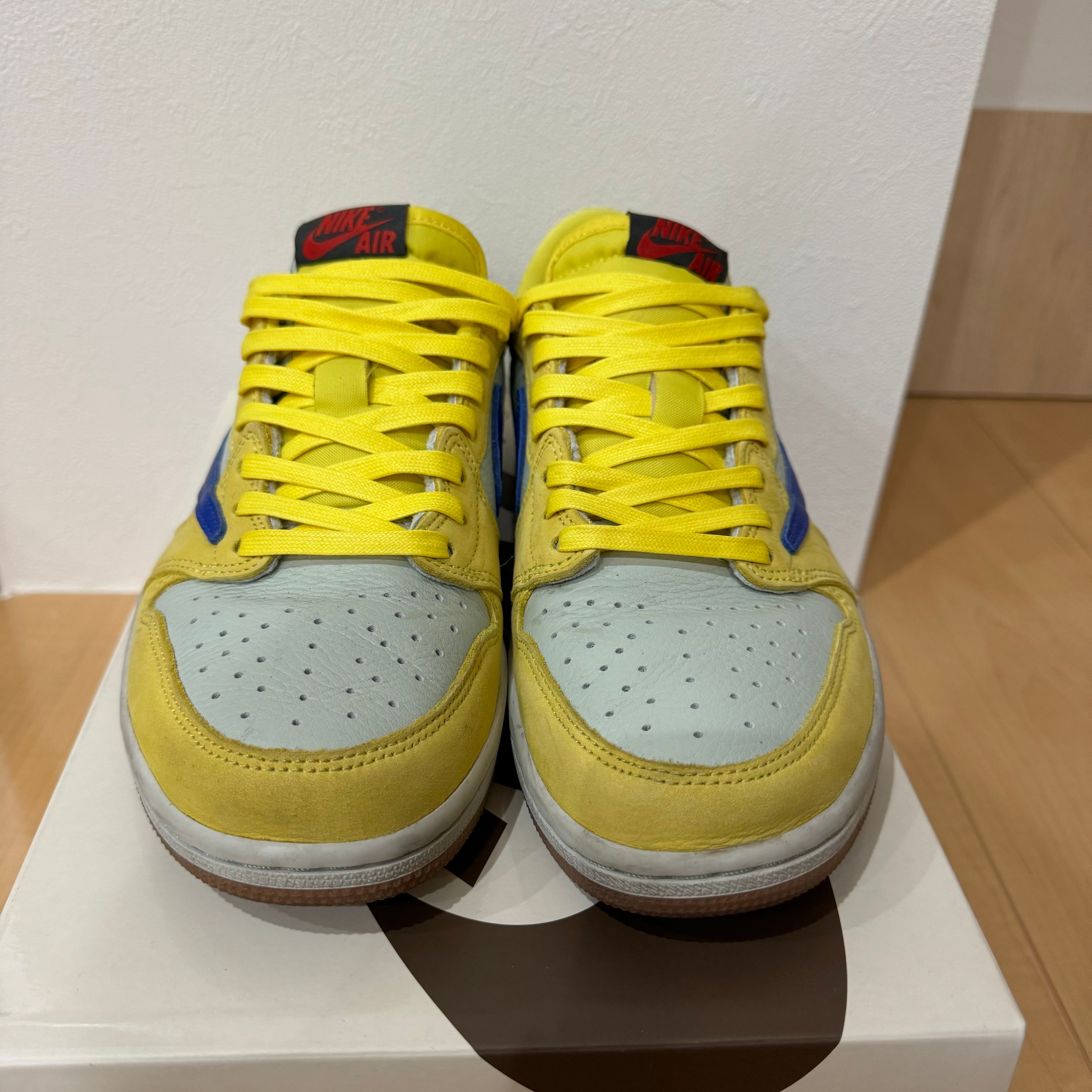 Travis Scott × Nike Women's Air Jordan 1 Retro Low OG "Canary"