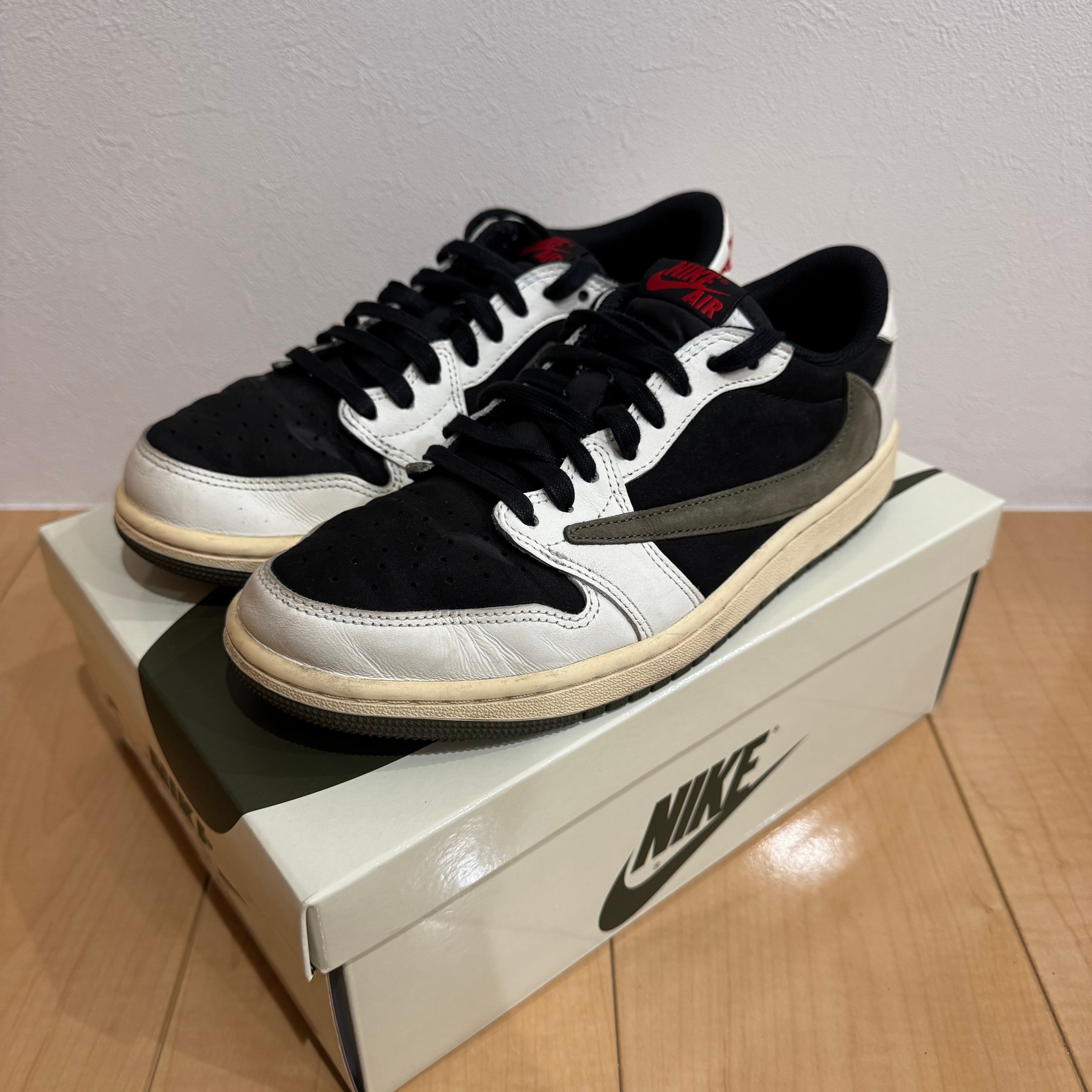 Travis Scott × Nike Women's Air Jordan 1 Low OG "Medium Olive"