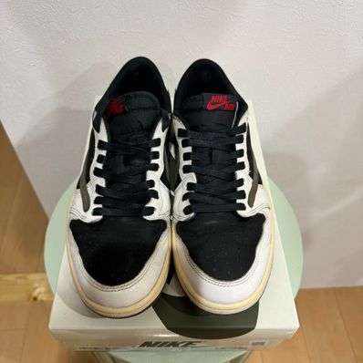 Travis Scott × Nike Women's Air Jordan 1 Low OG "Medium Olive"