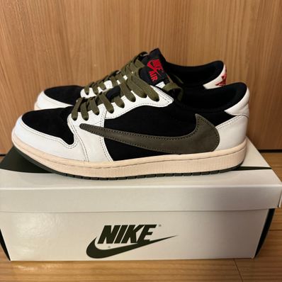 Travis Scott × Nike Women's Air Jordan 1 Low OG "Medium Olive"