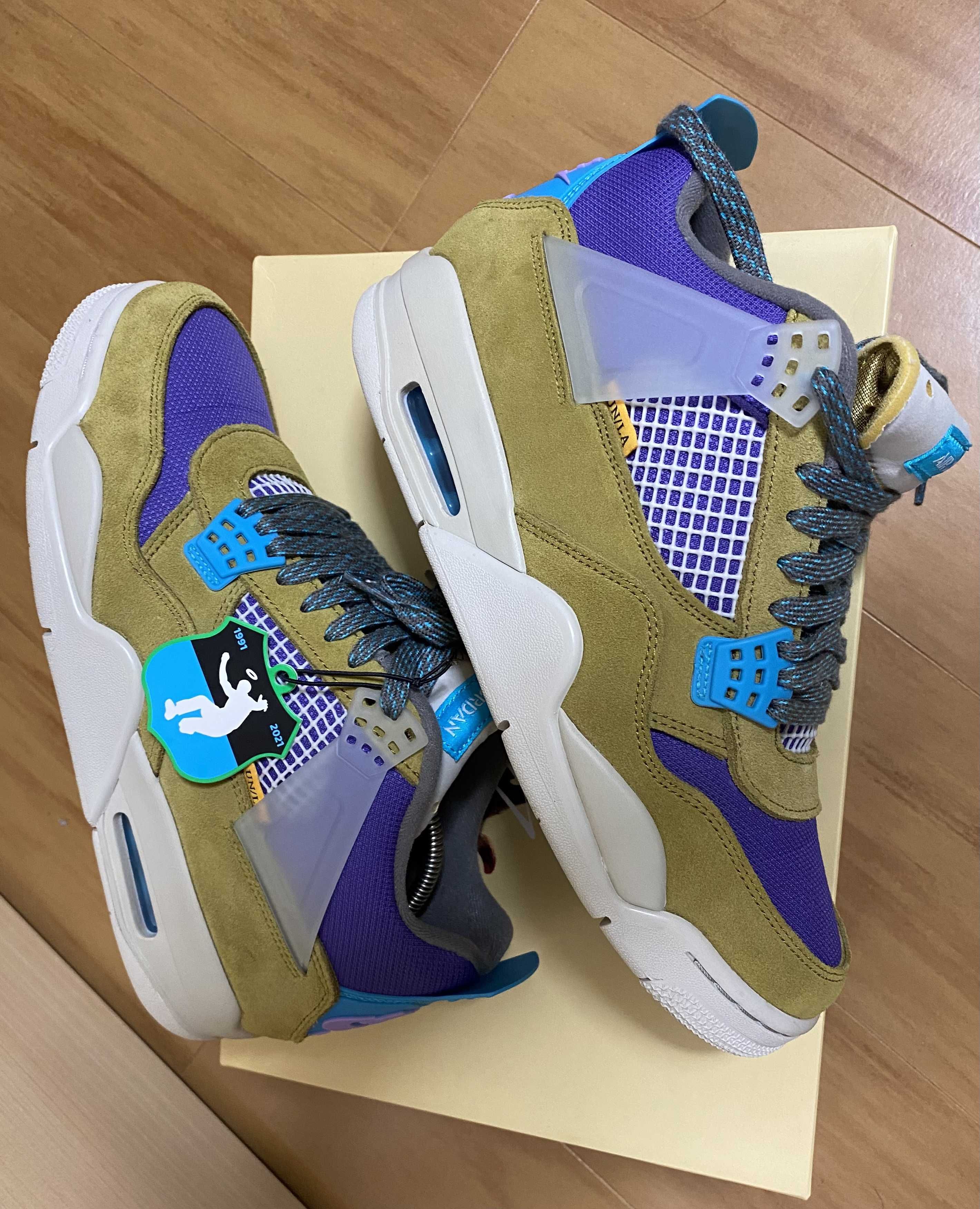 Union × Nike Air Jordan 4 SP "Desert Moss"