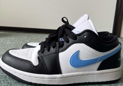 Nike Women's Air Jordan 1 Low "Black/University Blue"