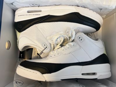 Fragment × Nike Air Jordan 3 "White/Black"