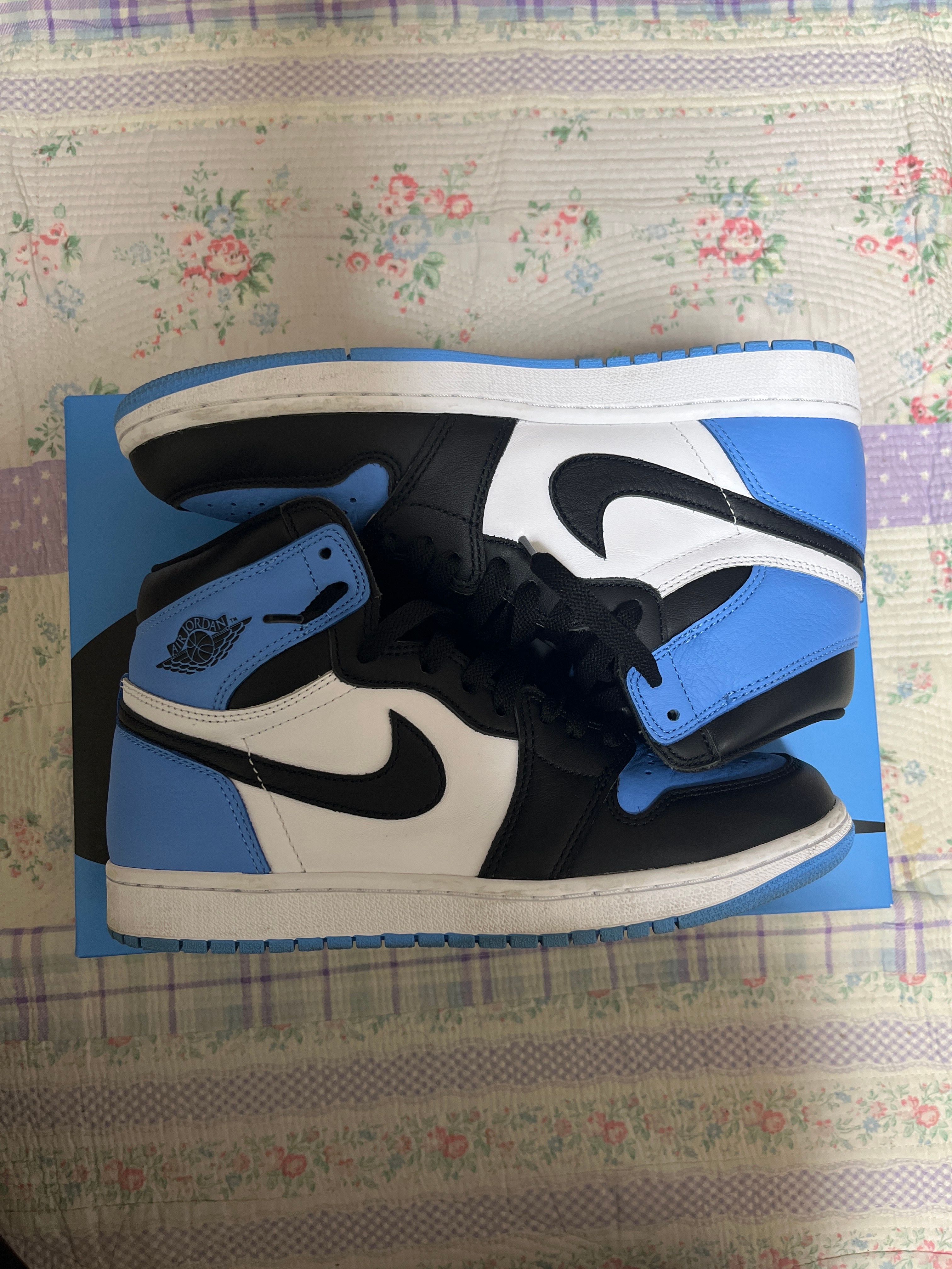 Nike Air Jordan 1 Retro High OG "University Blue/UNC Toe"