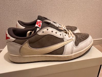 Travis Scott × Nike Air Jordan 1 Low OG SP "Reverse Mocha/Sail and Ridgerock"