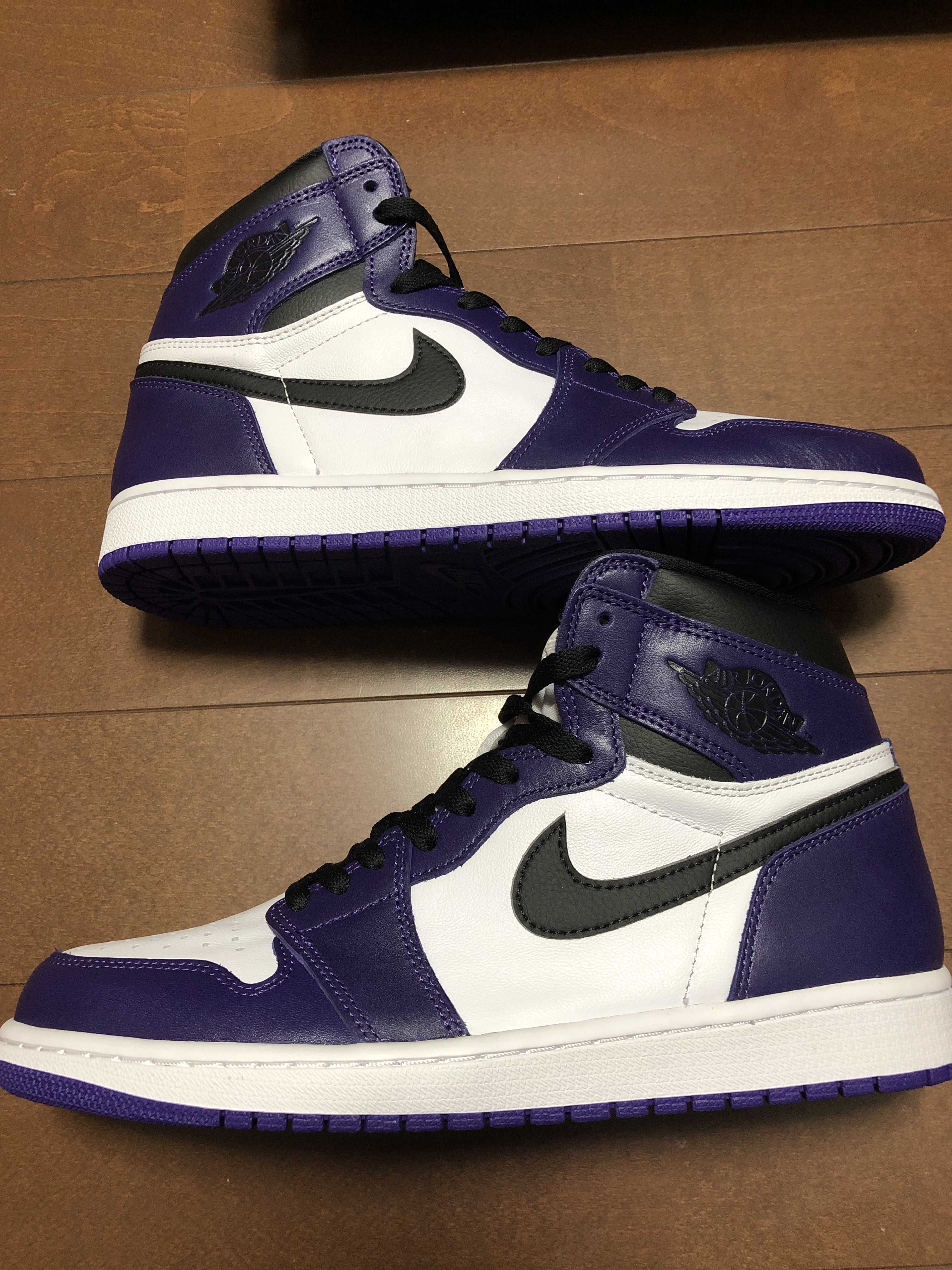 Nike Air Jordan 1 Retro High OG "Court Purple White/Black" (2020)   