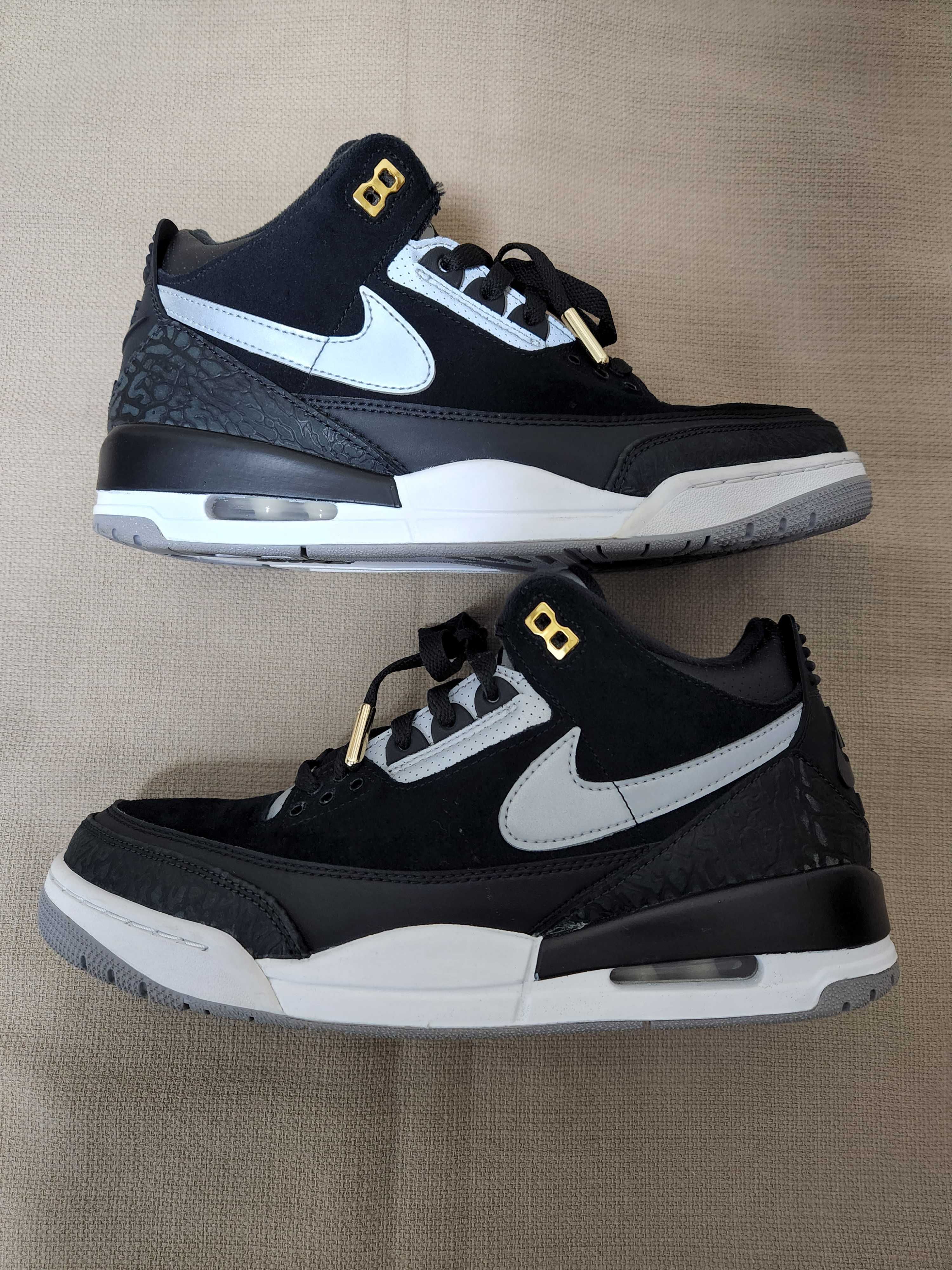 Nike Air Jordan 3 Retro Tinker "Black/Cement Grey"