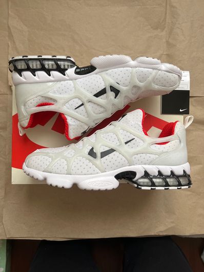 Stussy × Nike Air Zoom Kukini "White/Red"