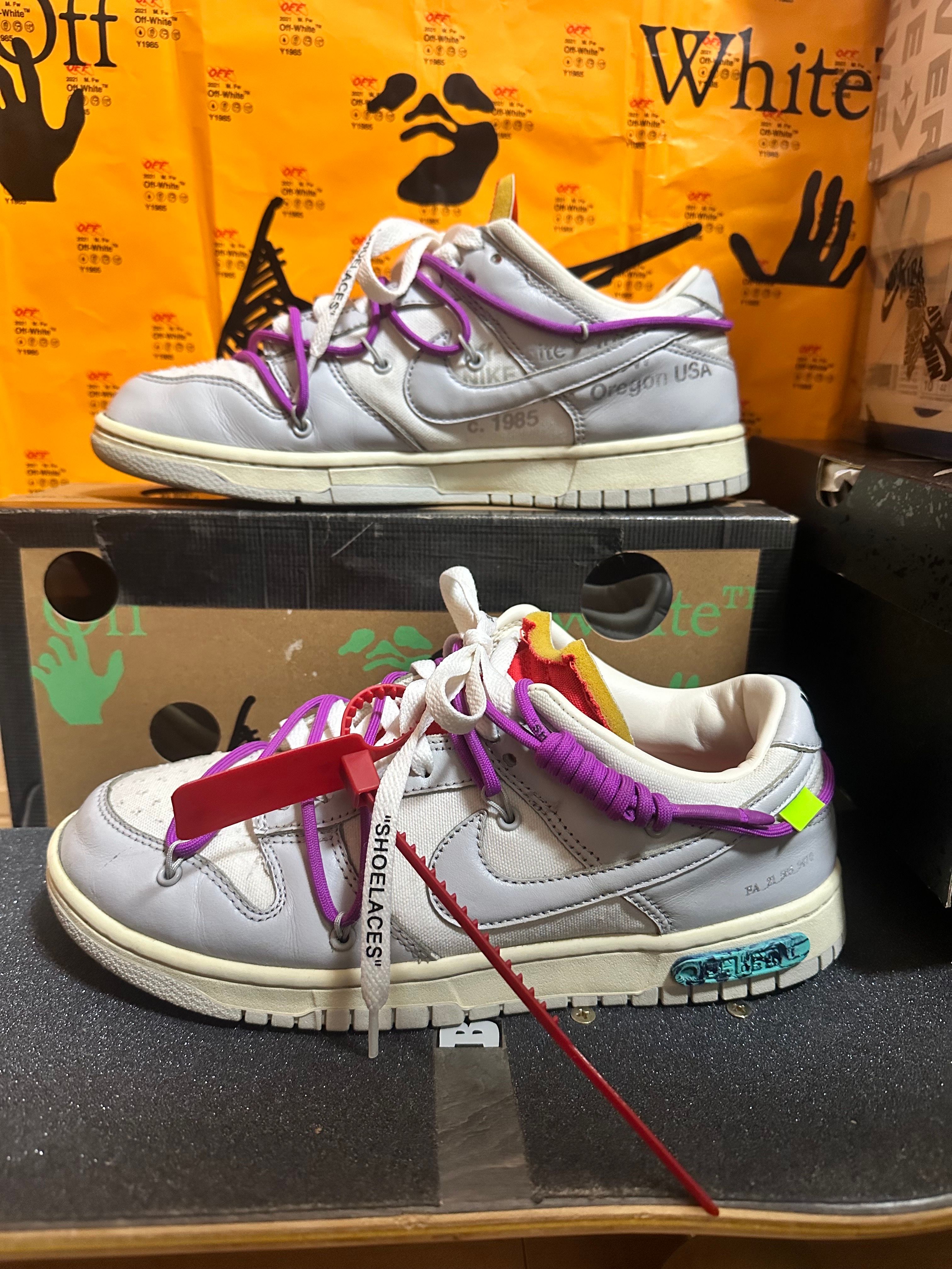 Off-White × Nike Dunk Low 1 of 50 "Lot.45"