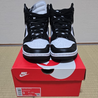 Nike Dunk High "Black and White"