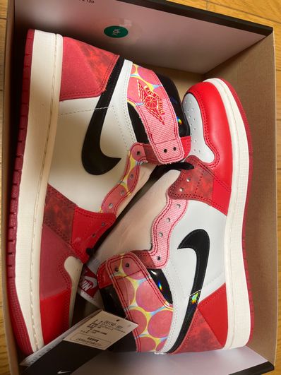 Spider-Man × Nike Air Jordan 1 Retro High OG SP "Spider-Man: Across the Spider-Verse/University Red"