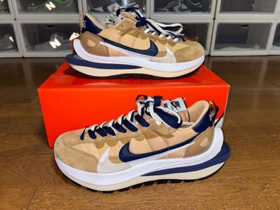 Sacai × Nike Vapor Waffle "Sesame And Blue Void"