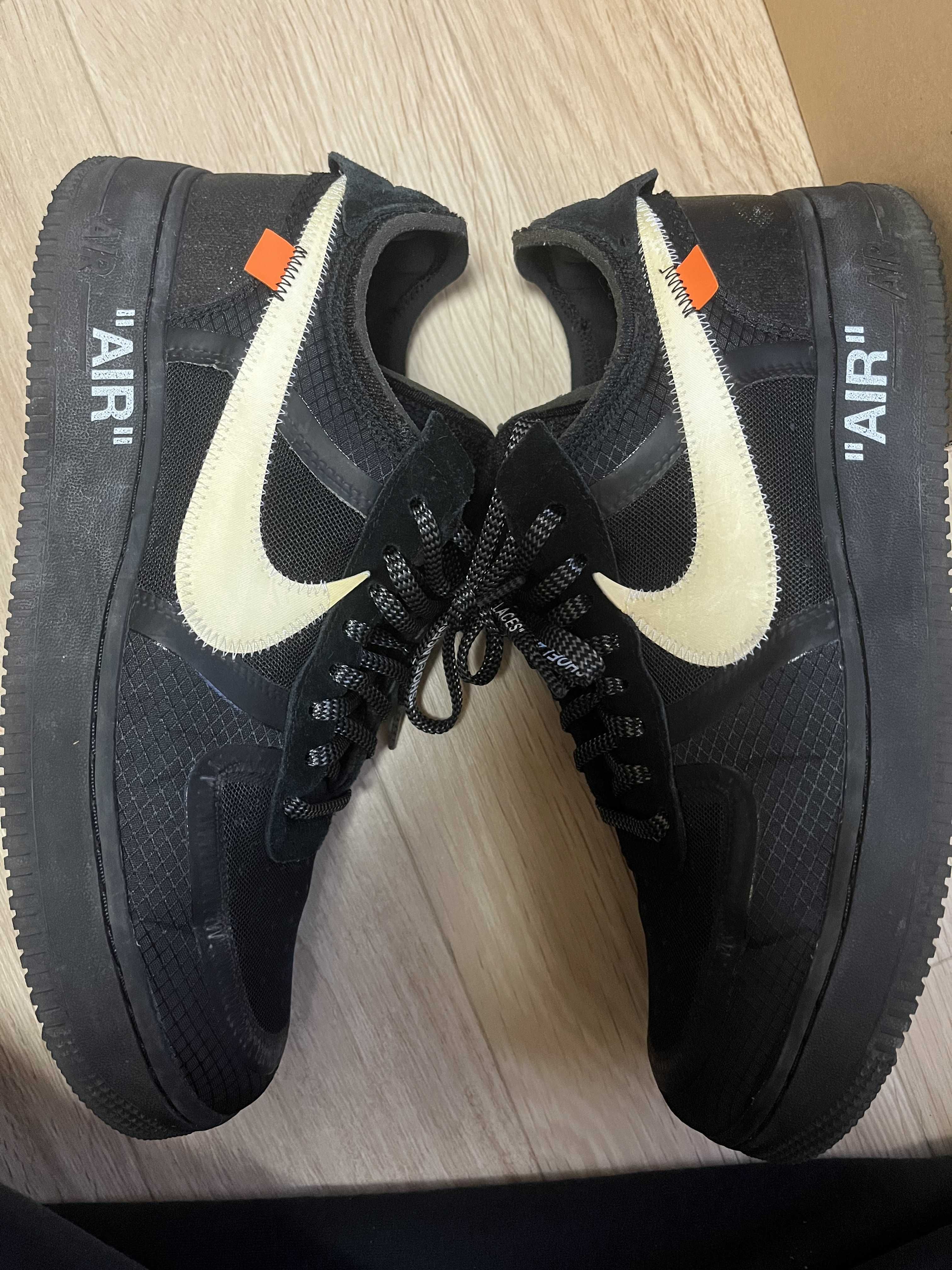 Off-White × Nike Air Force 1 Low "Black"