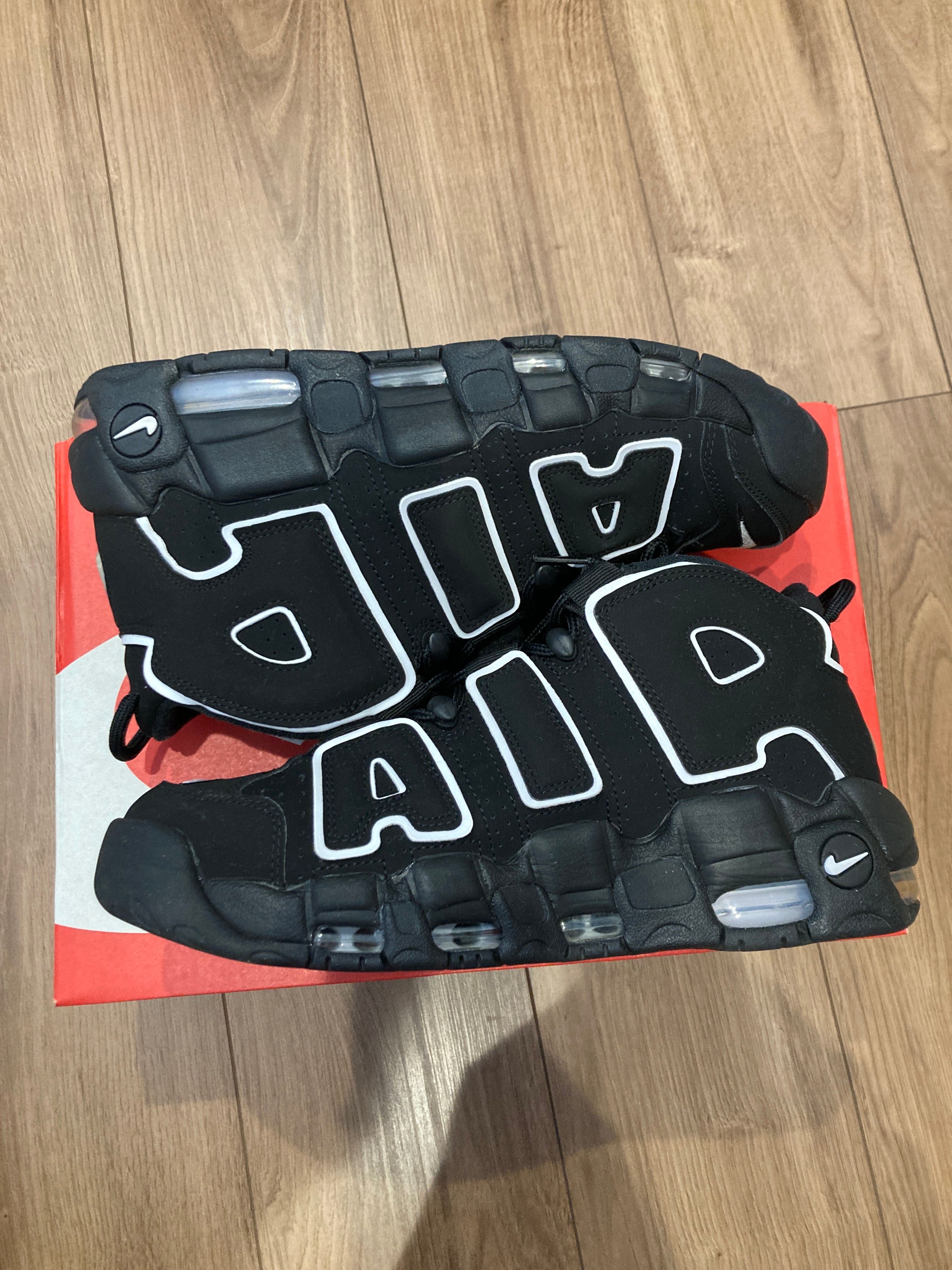 Nike Air More Uptempo "Black/White"(2020)