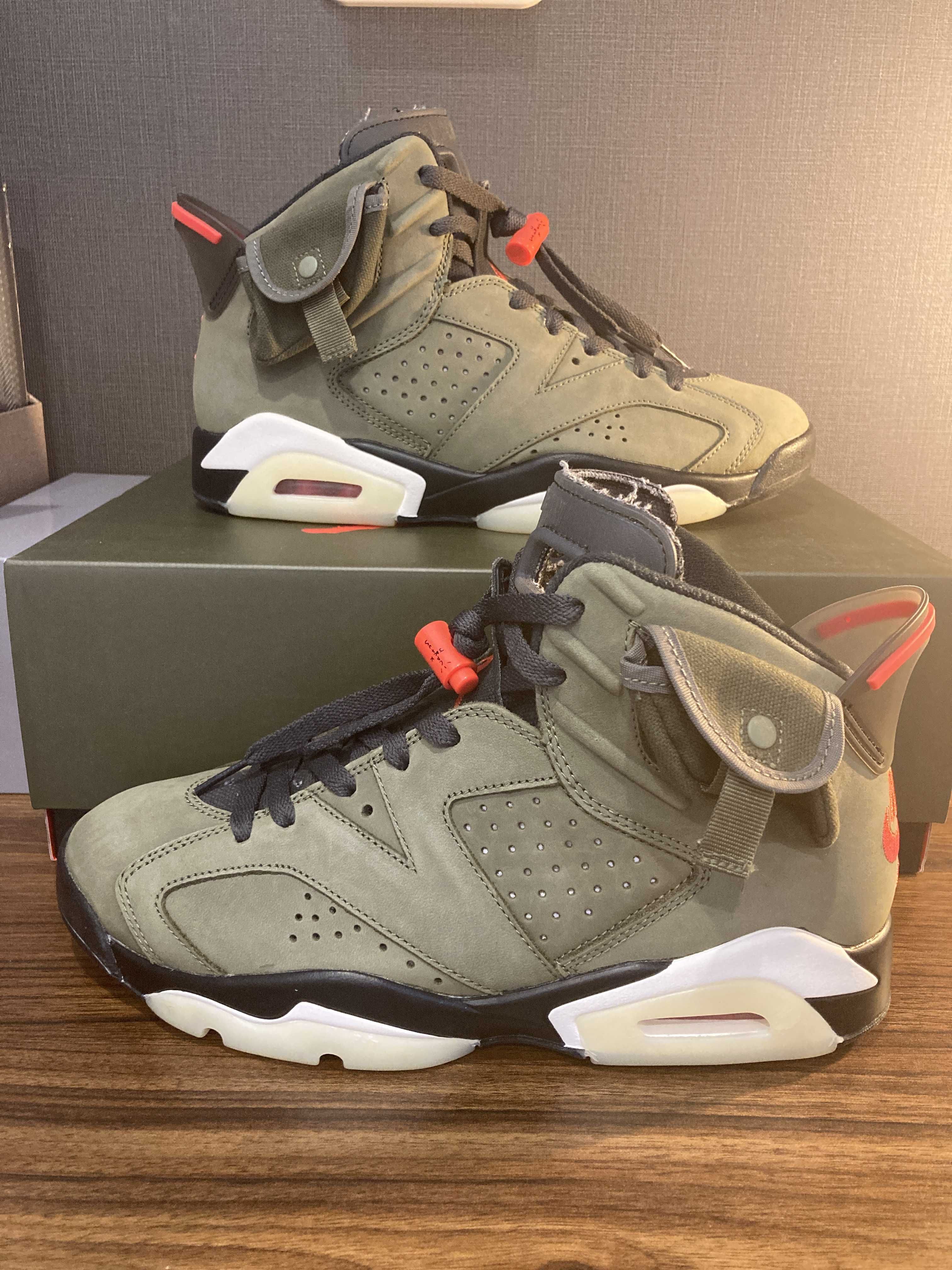 Travis Scott × Nike Air Jordan 6 Retro "Medium Olive"