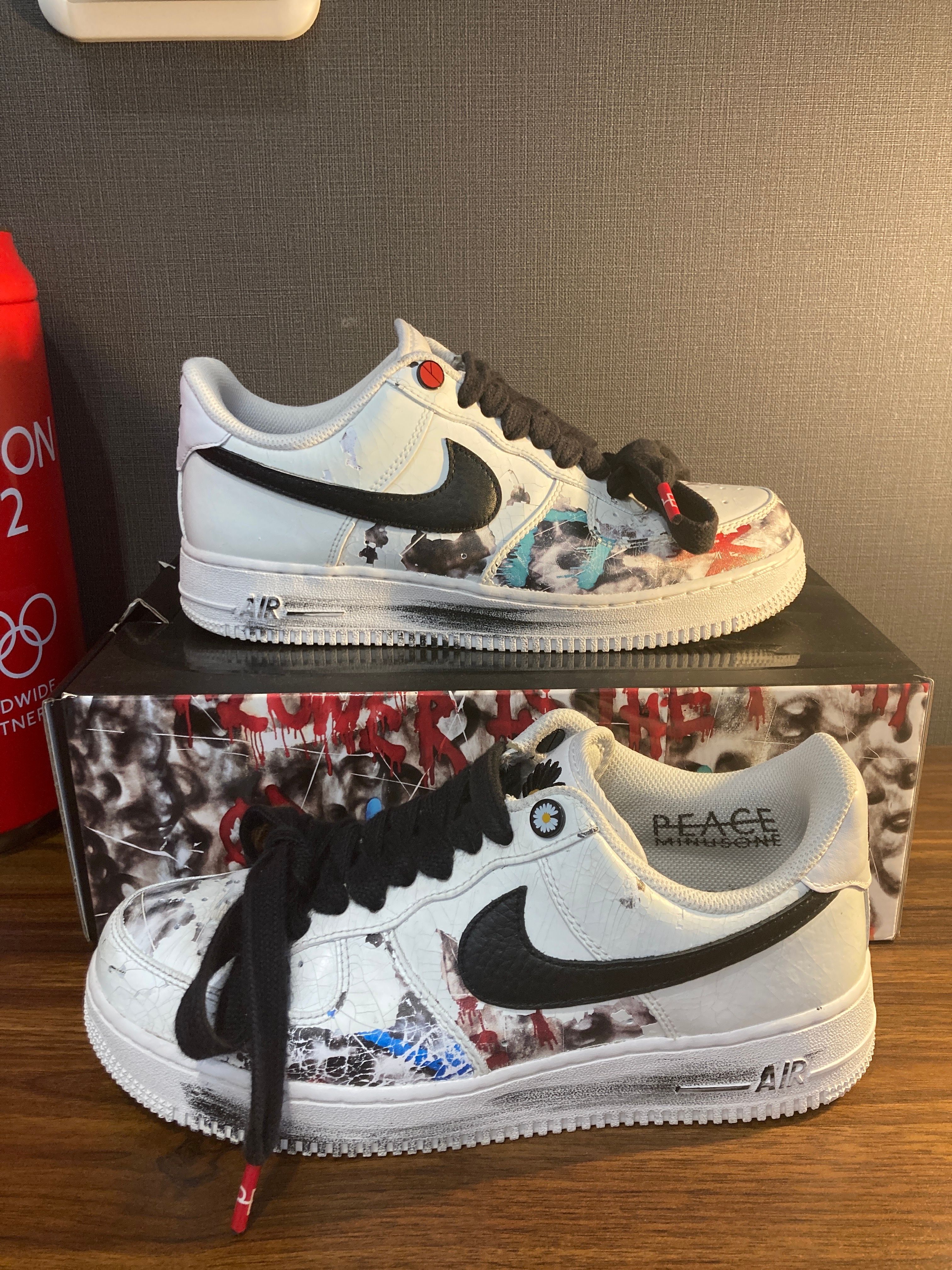 PEACEMINUSONE × Nike Air Force 1 Low "Para-noise/White/Black" / G-DRAGON