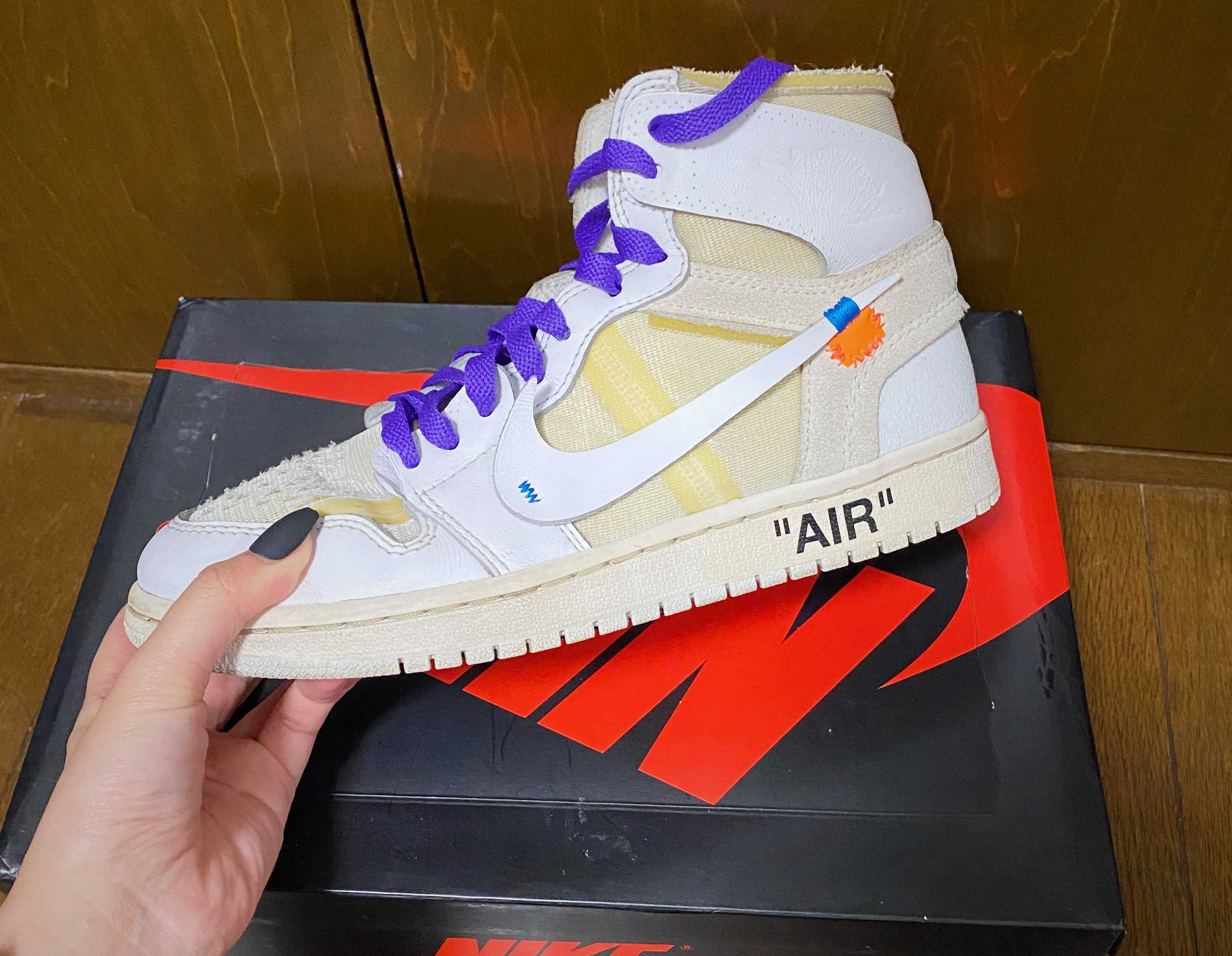 Off-White × Nike Air Jordan 1 Retro High "White"