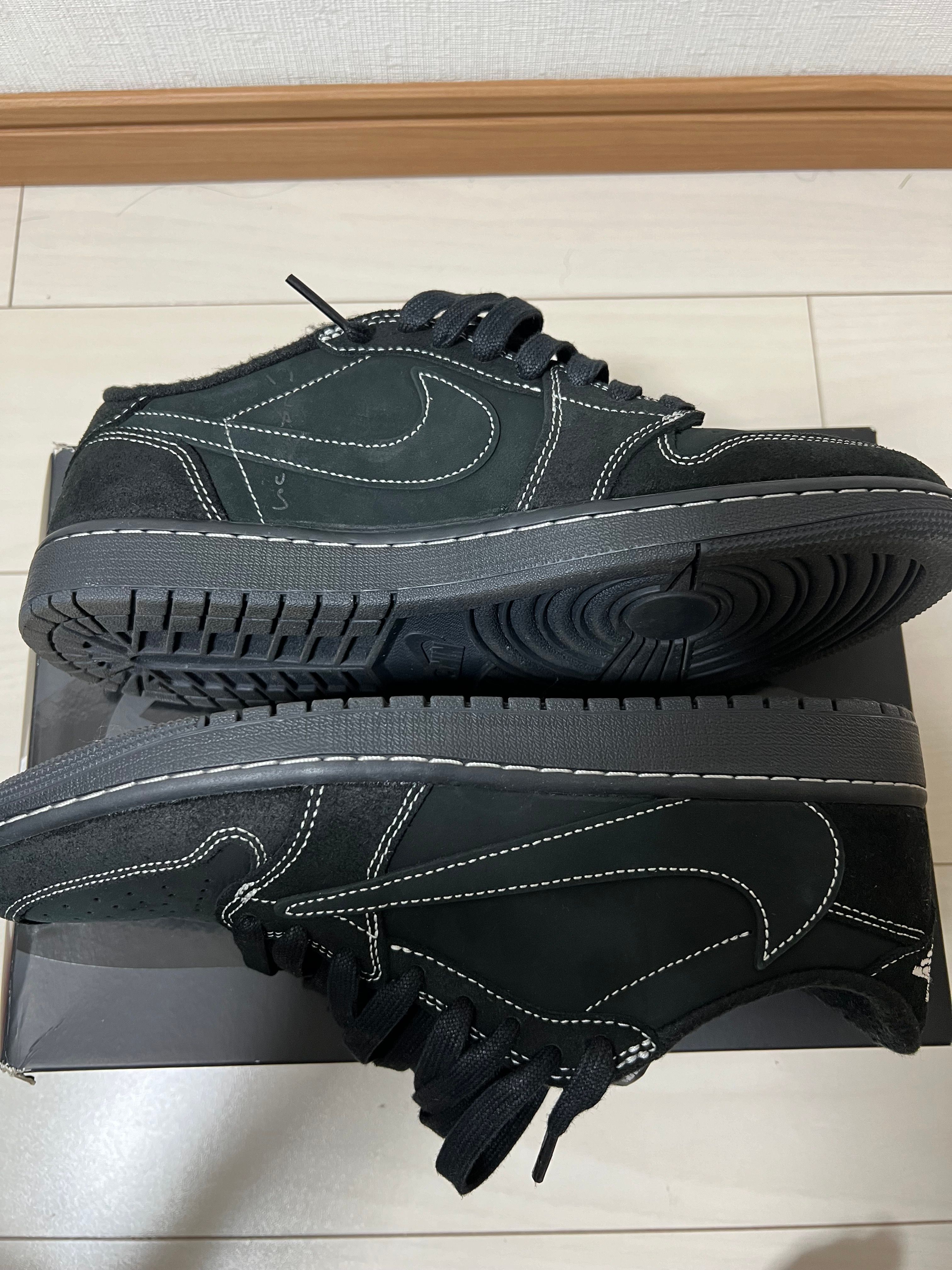 Travis Scott × Nike Air Jordan 1 Low OG SP "Black Phantom"