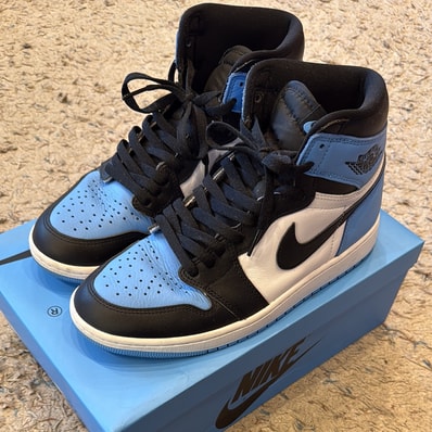 Nike Air Jordan 1 Retro High OG "University Blue/UNC Toe"