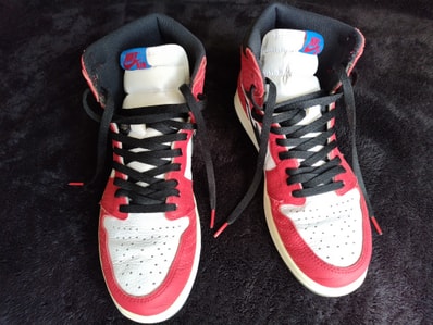 Spiderman × Nike Air Jordan 1 Origin Story "Gym Red/White/Photo Blue/Black"