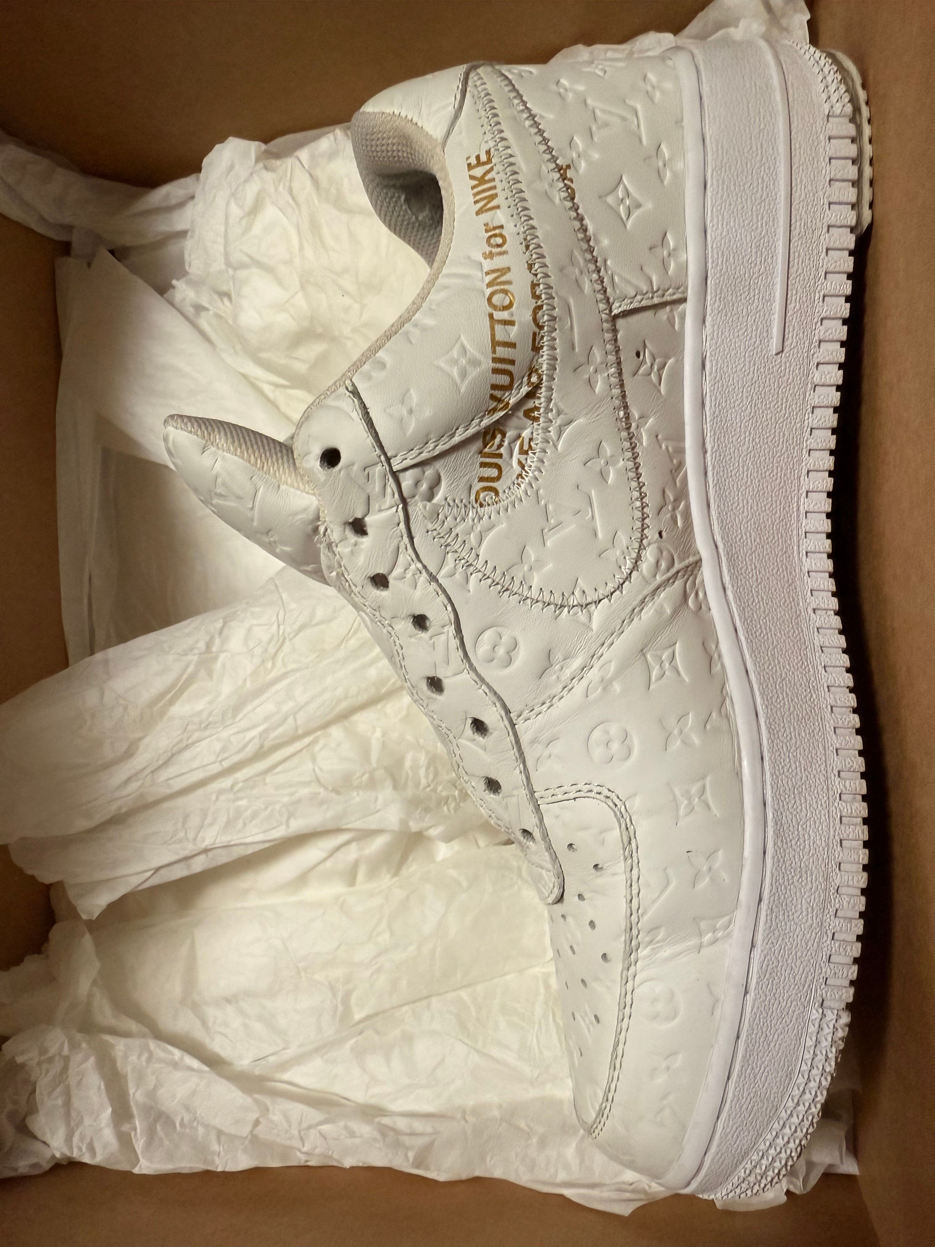 Louis Vuitton × Nike Air Force 1 Low by Virgil Abloh "White"