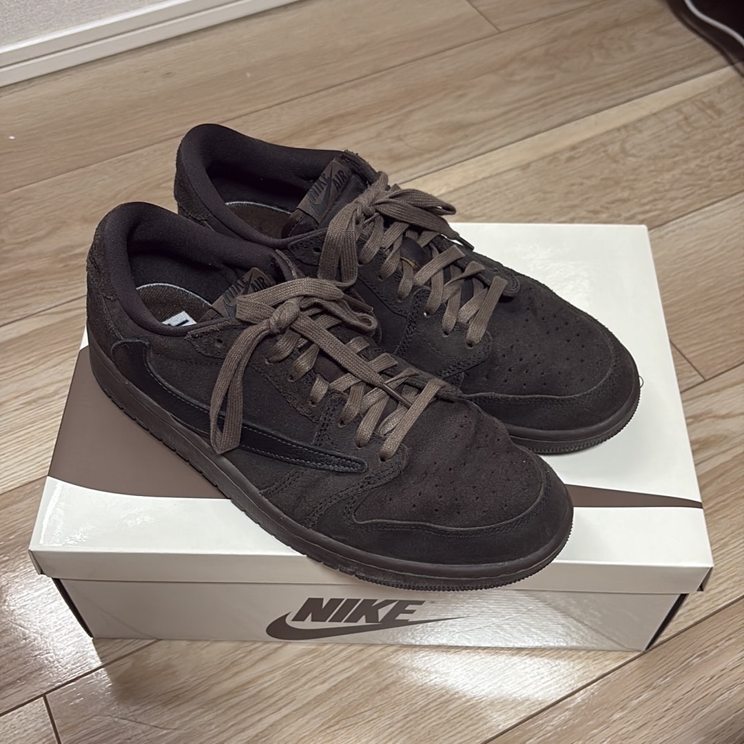 Travis Scott × Nike Air Jordan 1 Low OG SP "Velvet Brown and Dark Mocha"