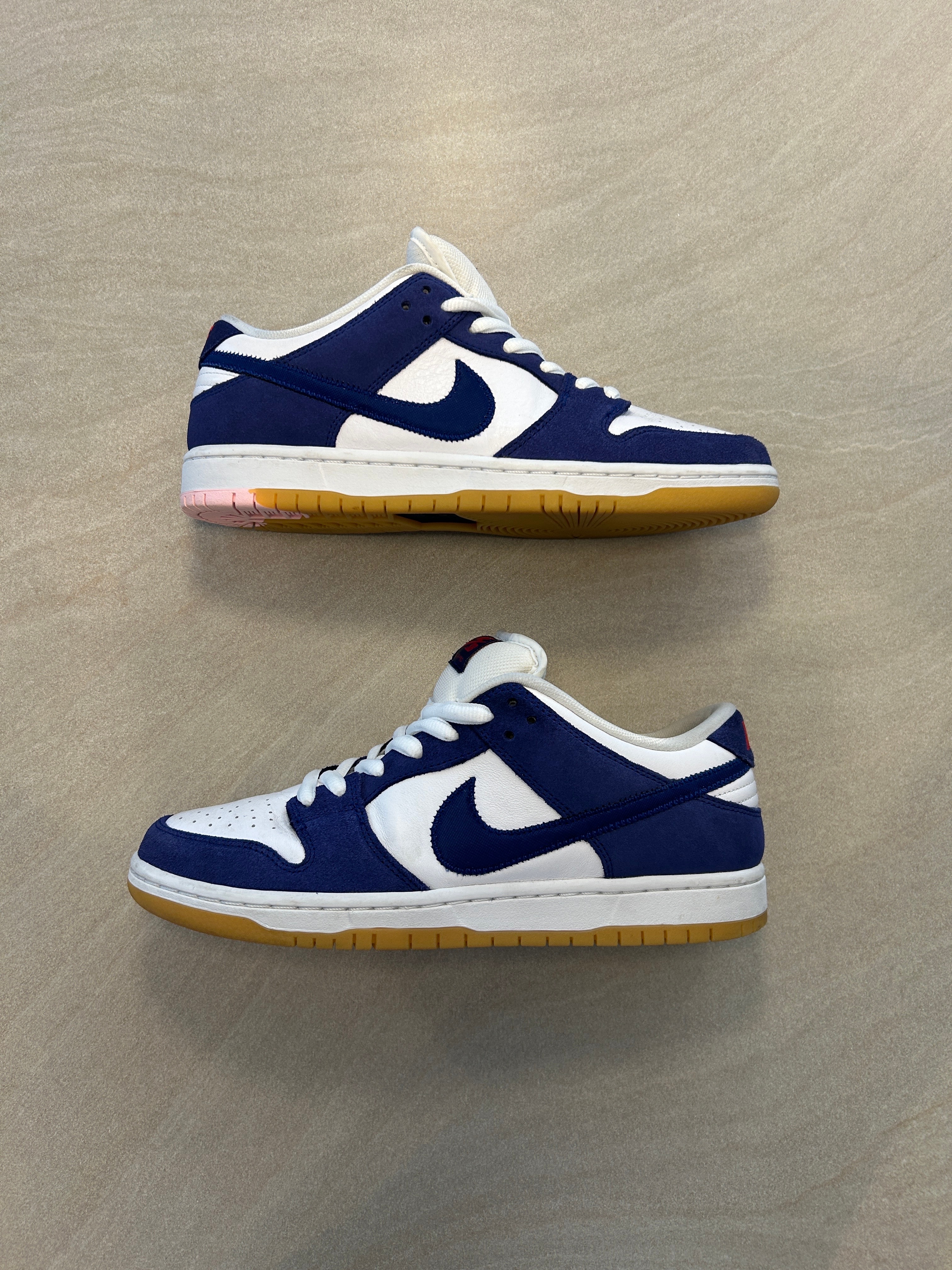 Nike SB Dunk Low "Los Angeles Dodgers/Deep Royal Blue"
