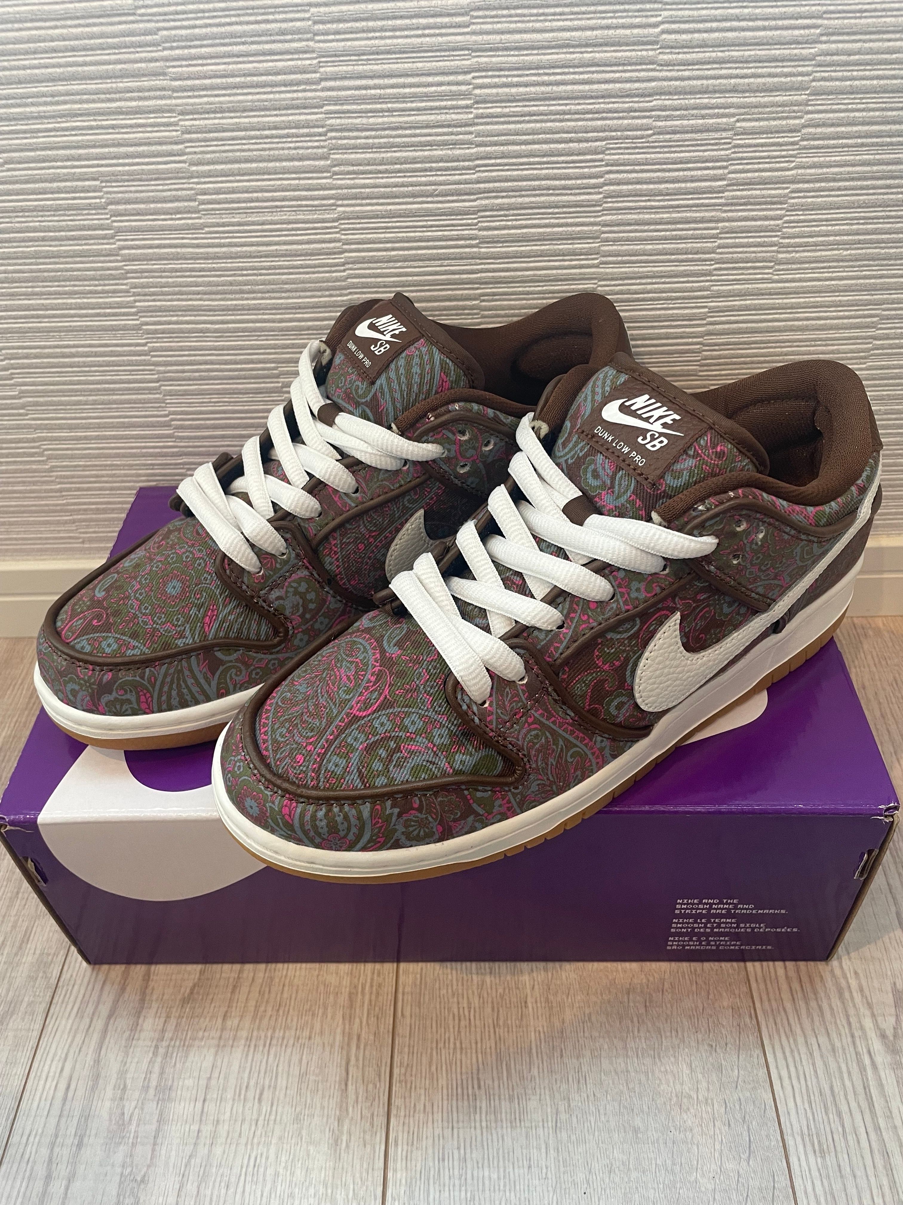 Nike SB Dunk Low PRM "Brown Paisley"