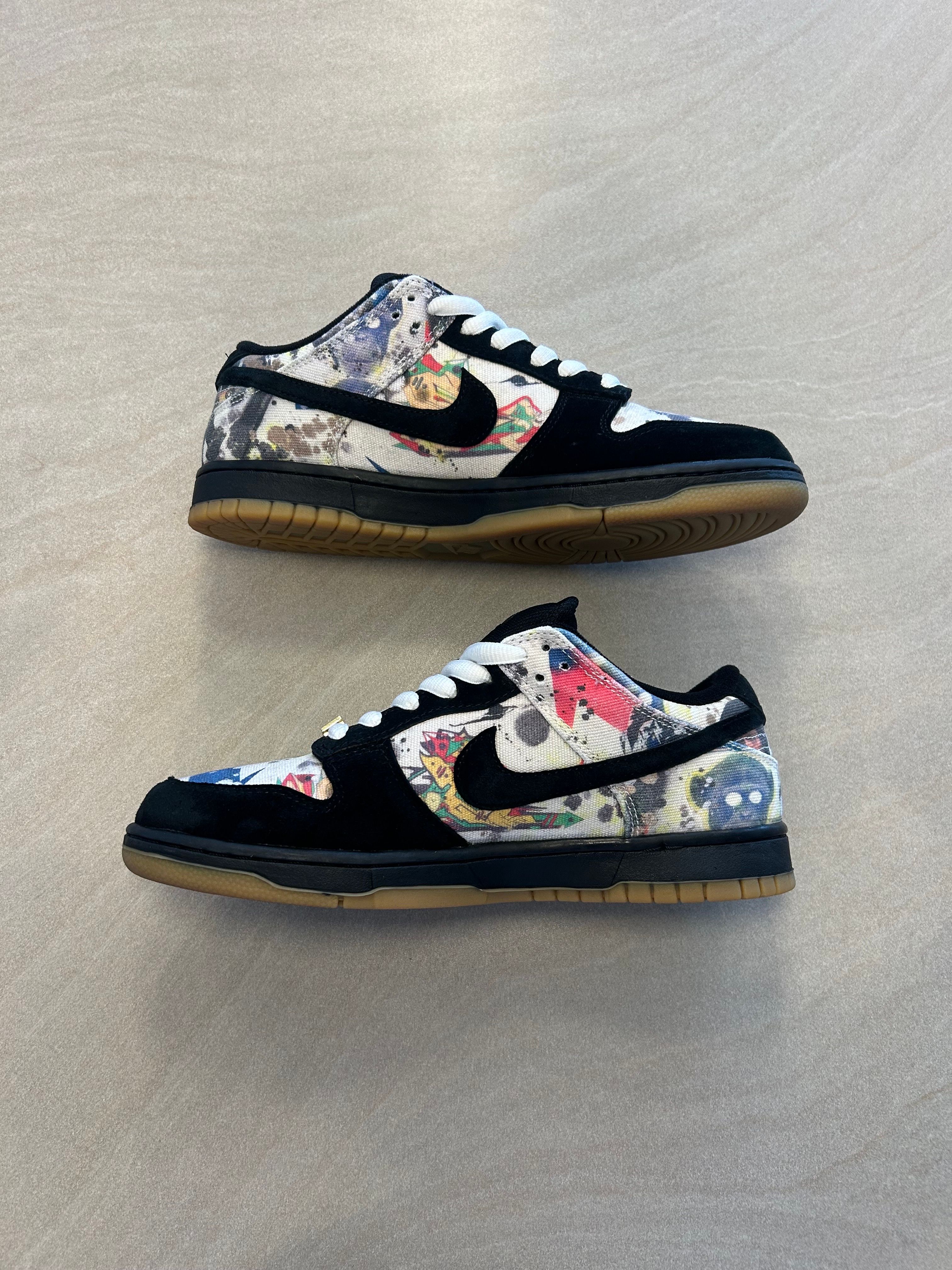 Supreme × Nike SB Dunk Low "Rammellzee"